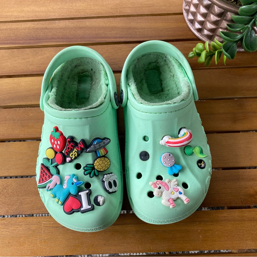 Crocs Kids' Baya Lined Clog